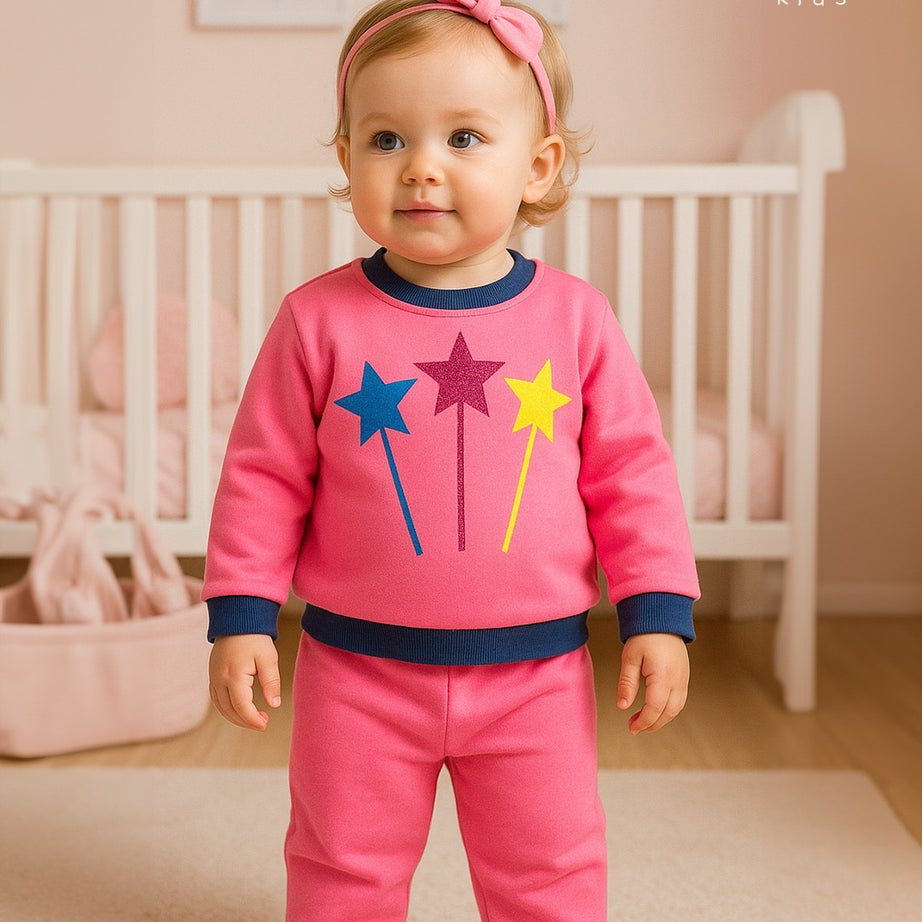 Conjunto moletom bebê Emma