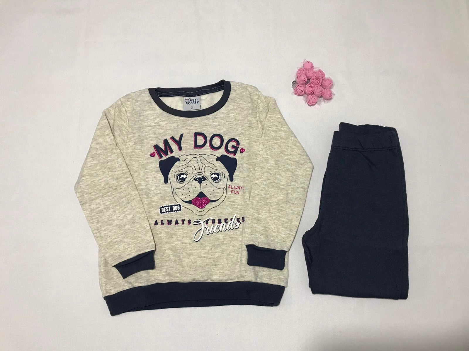 Moletom infantil menina Carolina