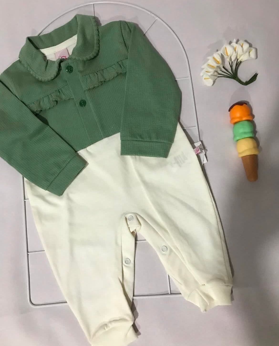 Macacão bebê Camila