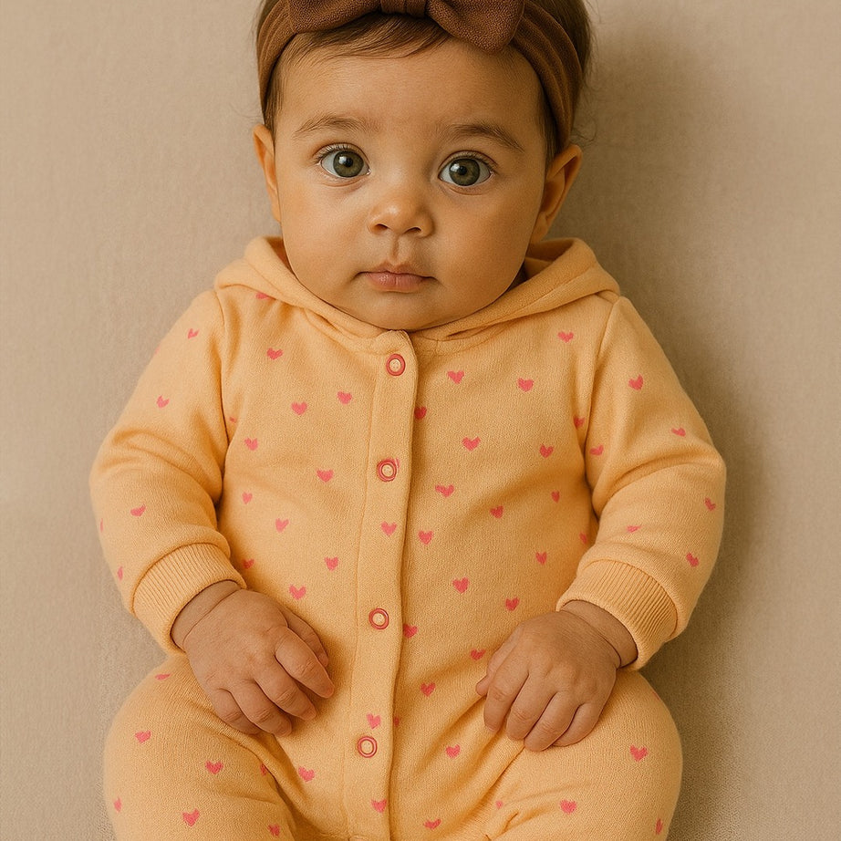 Macacão bebê menina Luna