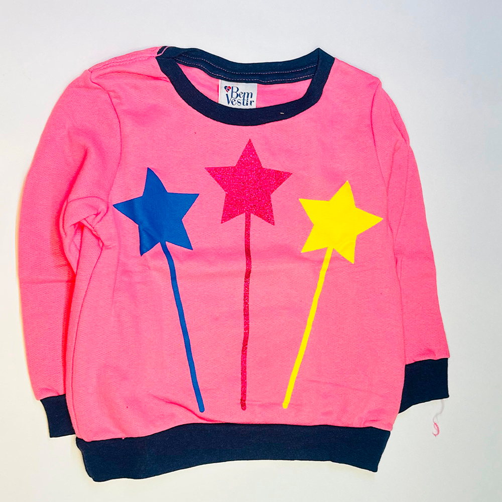 Conjunto moletom bebê Emma