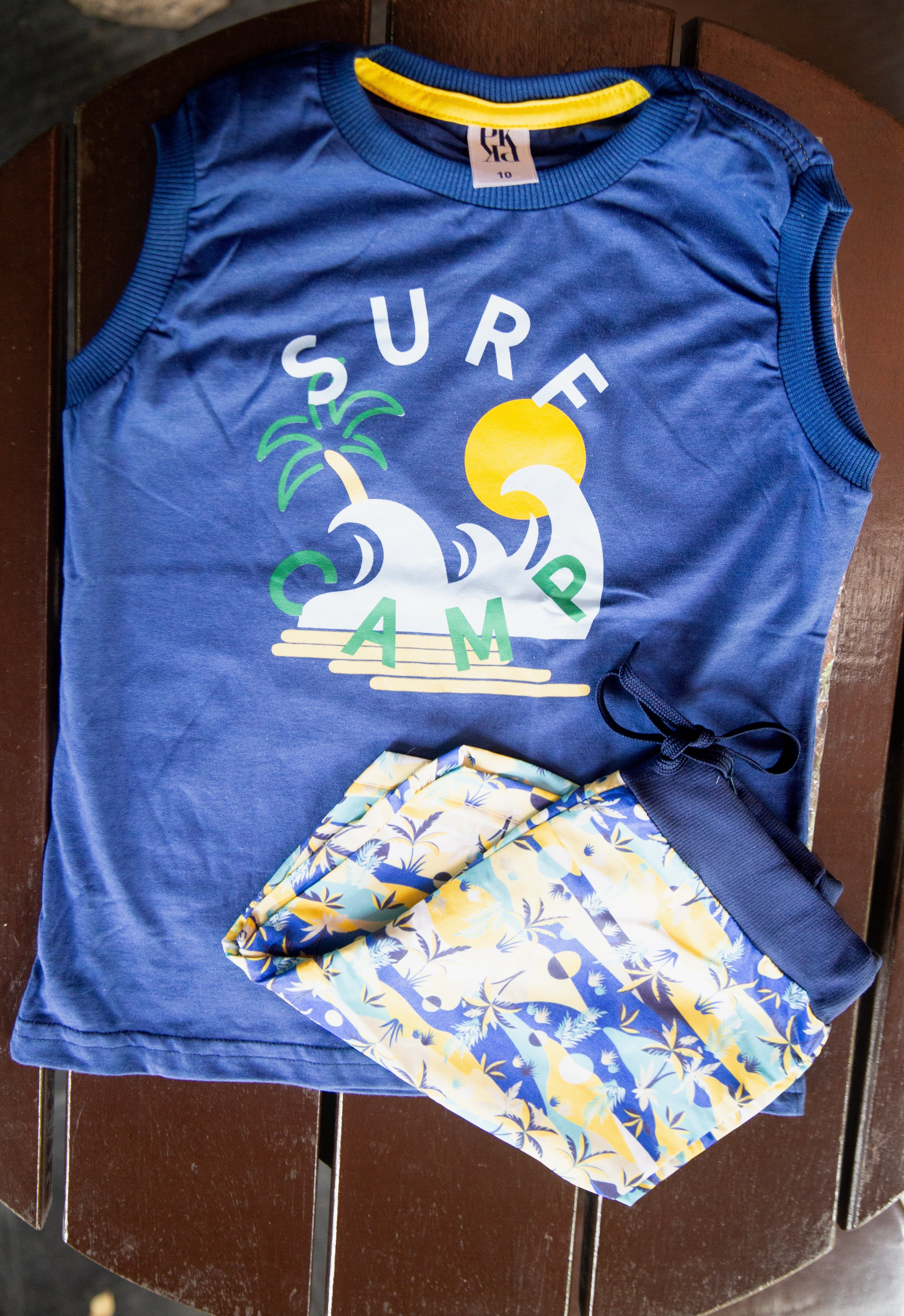 Conjunto com regata Bento