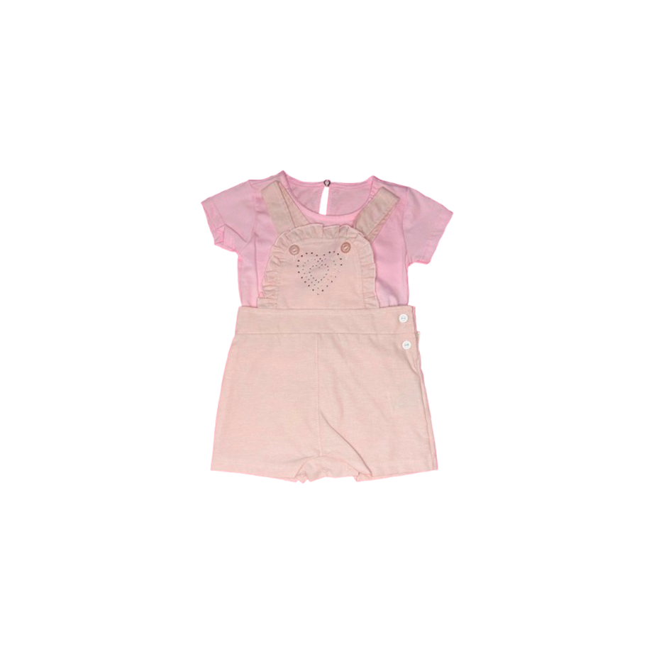 Jardineira infantil menina Ana Luiza