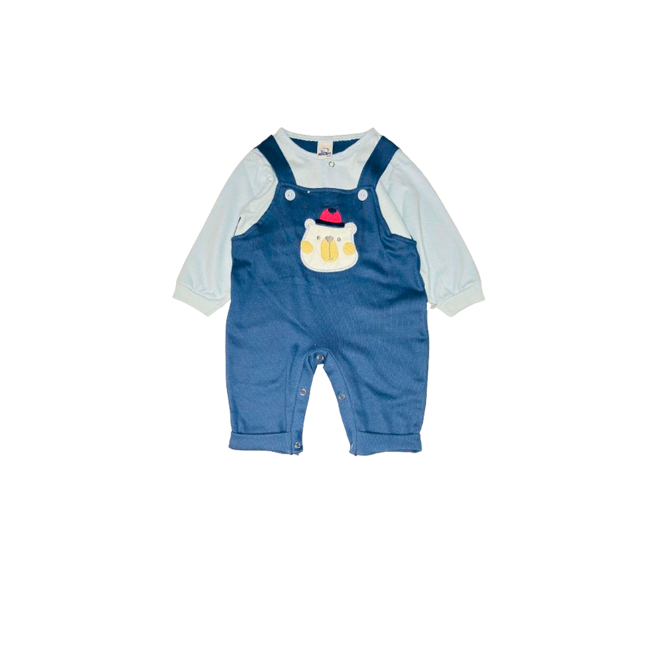 Jardineira menino infantil Oliver