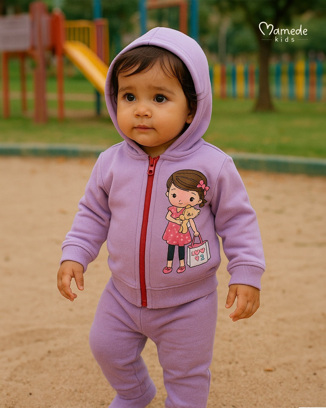 Conjunto moletom bebê Aurora