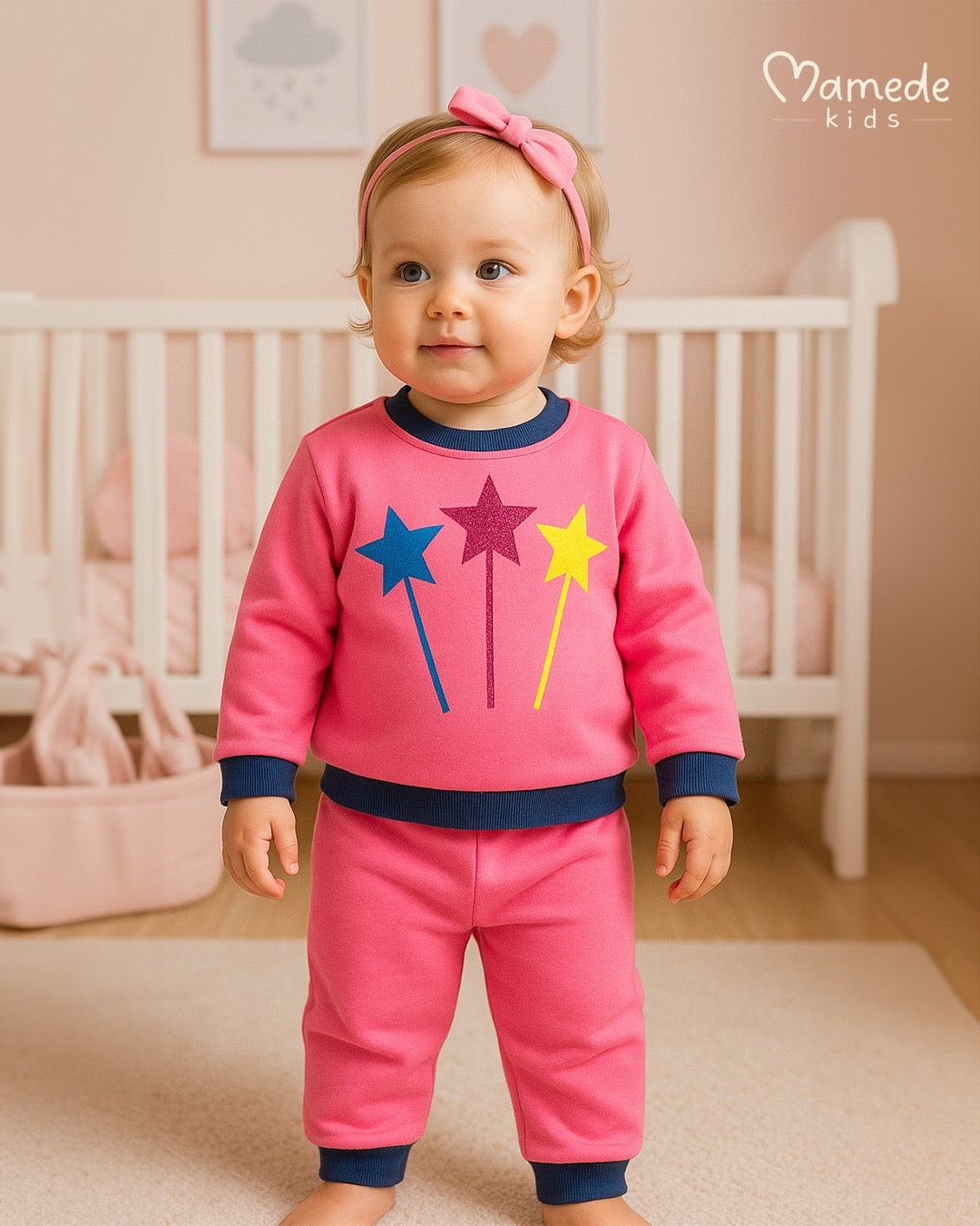 Conjunto moletom bebê Emma