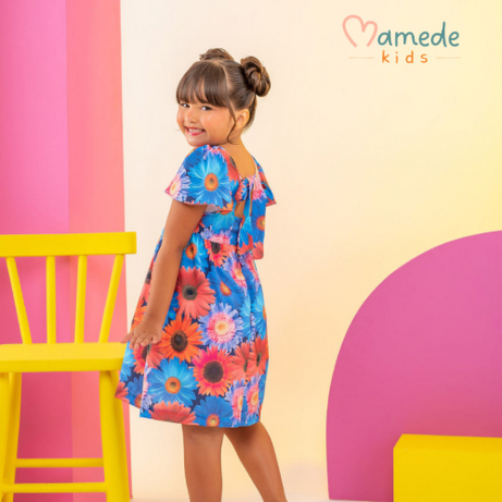 Vestido Infantil menina Isis