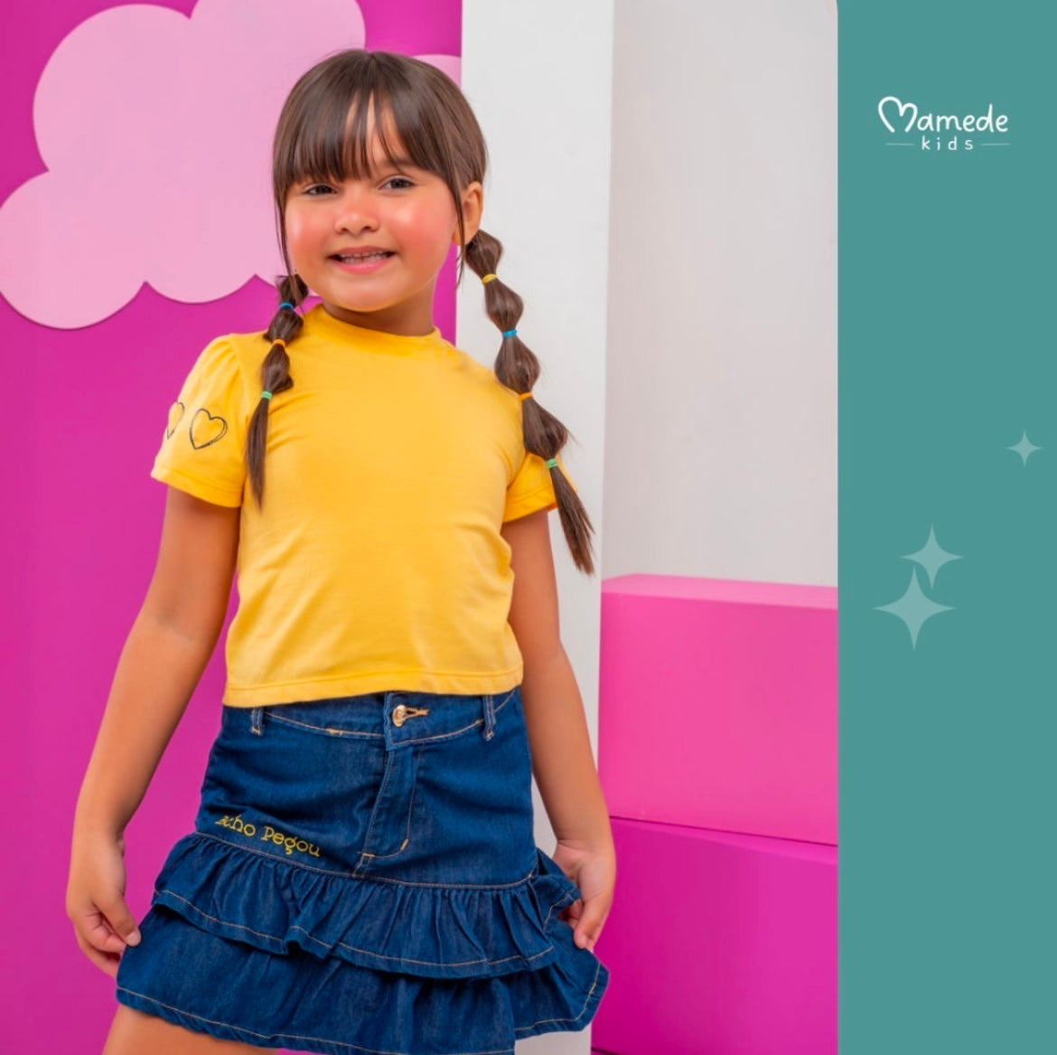 Conjunto infantil menina Manuela