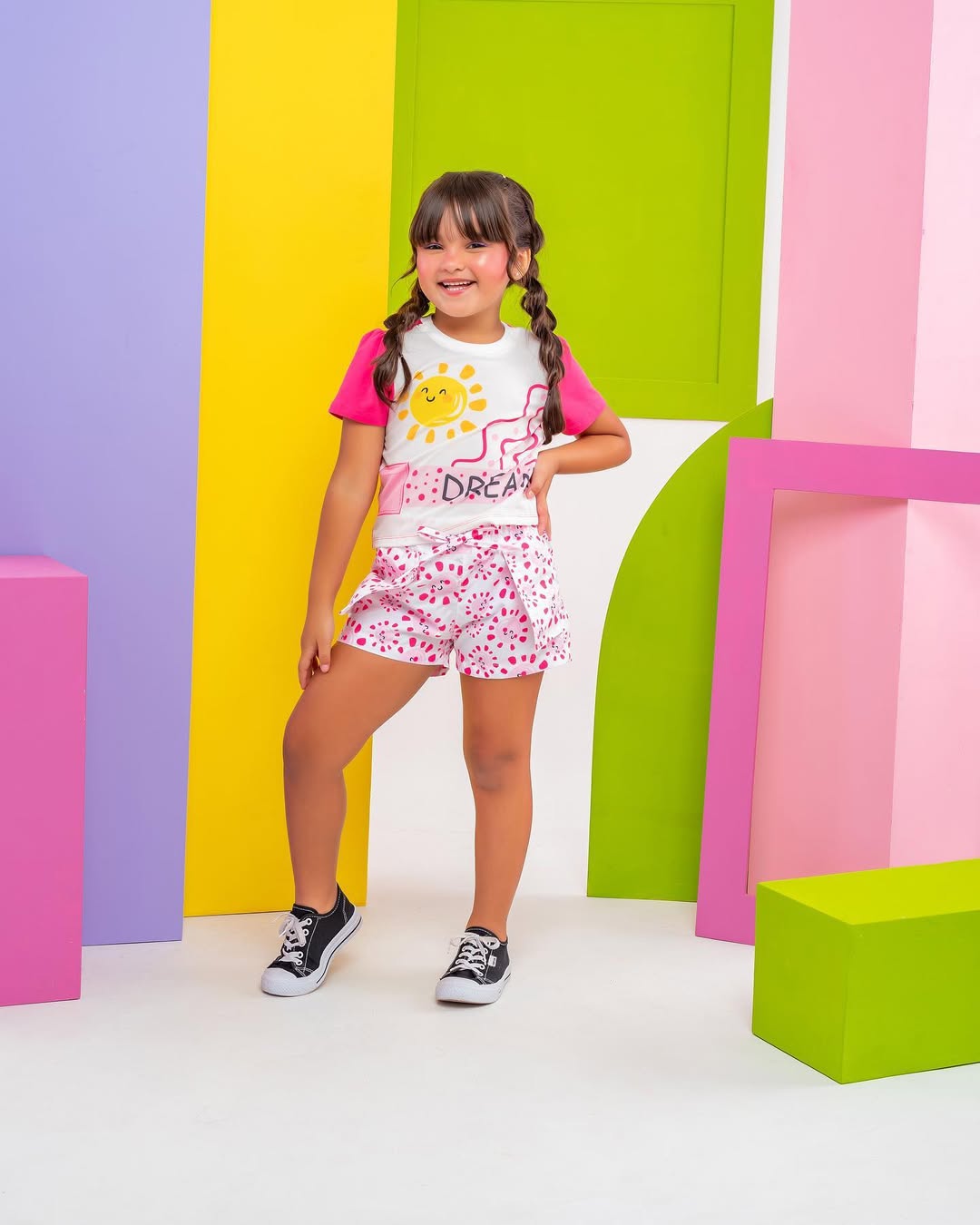 Conjunto infantil menina Maju