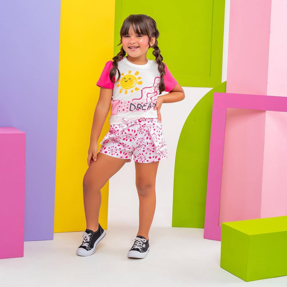 Conjunto infantil menina Maju