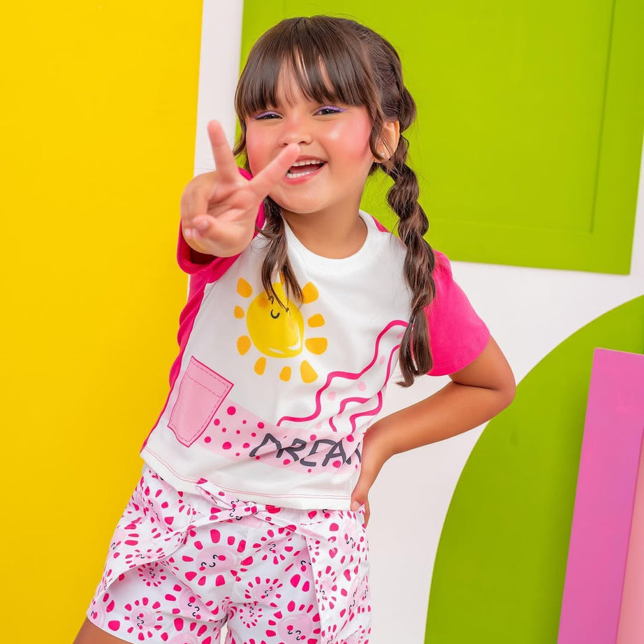 Conjunto infantil menina Maju