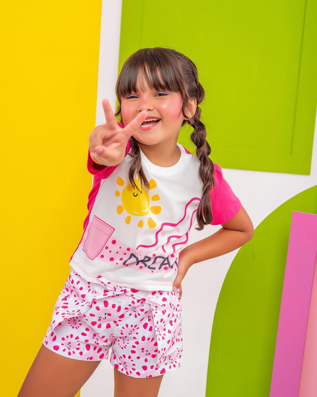 Conjunto infantil menina Maju